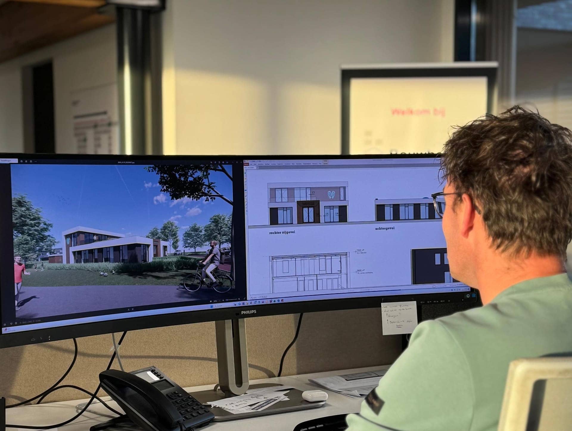 Interview met projectleider Patrick over nieuwbouw tandartspraktijk in Hengelo