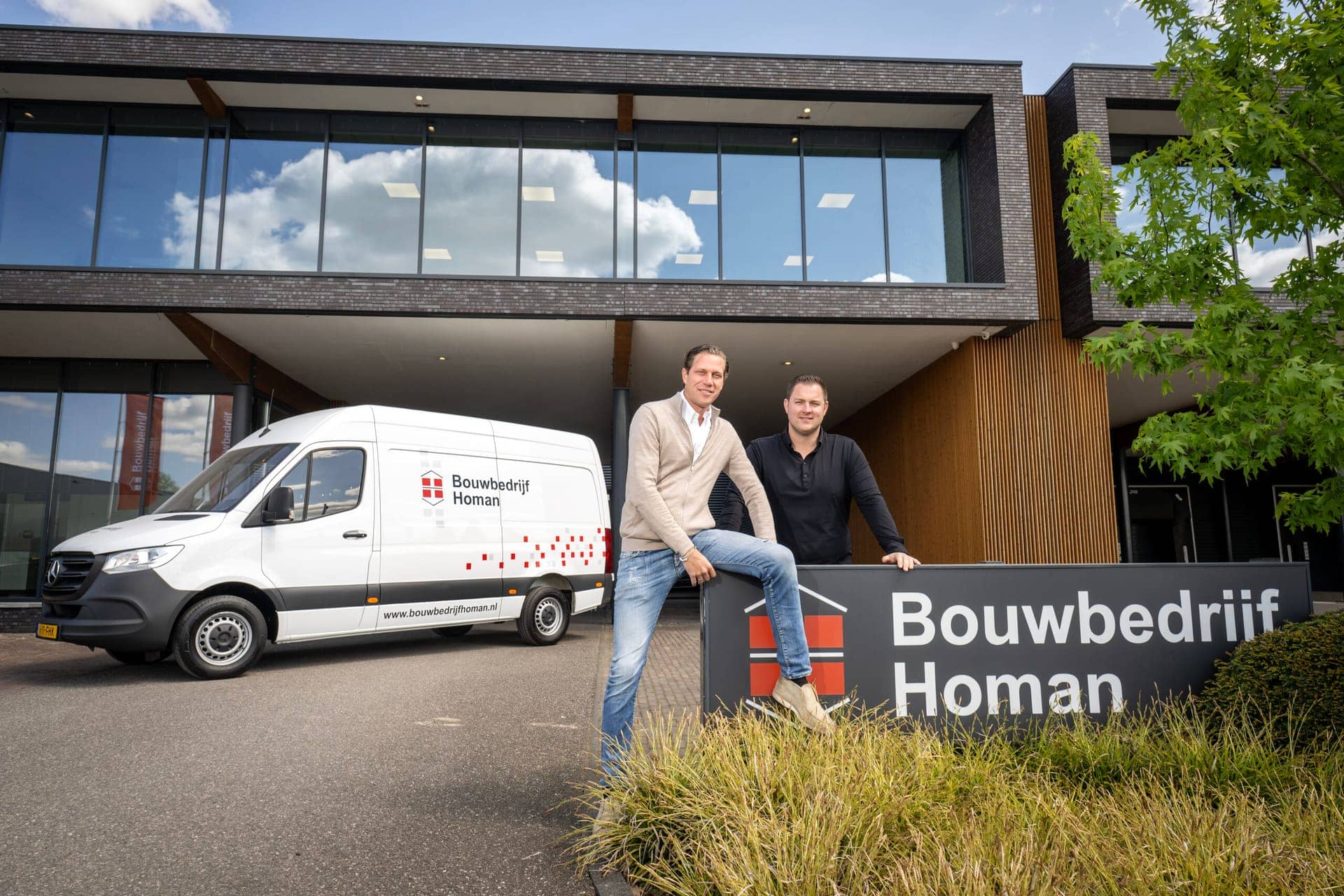Interview met Luc Velten en Justin Hoek in het Ondernemersmagazine
