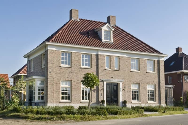 Door Bouwbedrijf Homan gebouwd herenhuis in Enschede