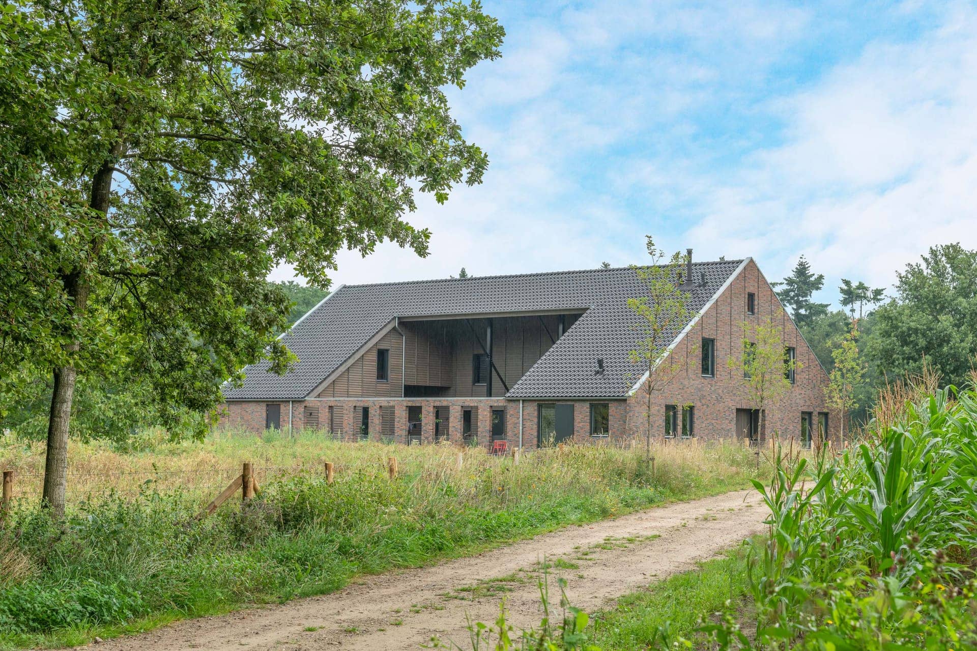 Door Bouwbedrijf Homan gebouwde schuurwoning in Olst
